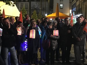 Quimper : Mobilisation du COS