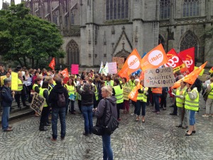 Quimper : Appel à la grève écoles/ALSH