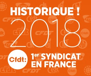 CFDT : 1er syndicat