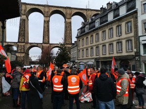 Mobilisation à Morlaix le 17 décembre 2019