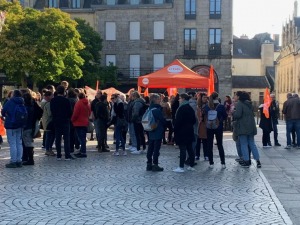 Une mobilisation réussie à Quimper